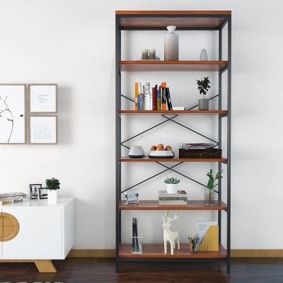 China (Size) 5 Units Tall Adjustable Standing Bookshelf Bookshelf Shelf Storage Shelves Industrial Vintage Style Units for sale