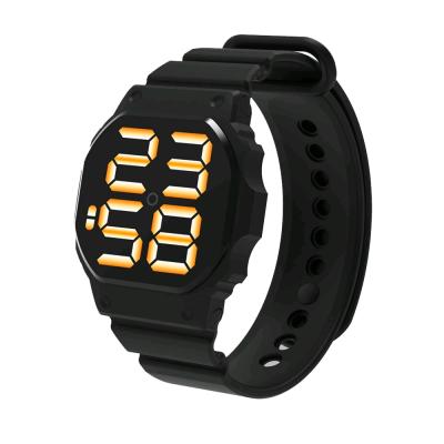 China Wholesale Waterproof LED Display Men's Digital Watch Fashion LED Display Watch Touch Screen LED Watch Sports for sale