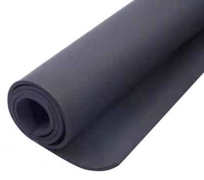 Chine 3 mm de tissu de camouflage en noir à cellule ouverte EPDM en mousse en caoutchouc en feuille de caoutchouc en mousse de néoprène à vendre