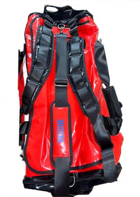 China Heldere 60L Grote capaciteit Equipment Bag Droog en nat Separatie Multi-functie Riemen Waterdicht Voor duikapparatuur Vinnen Visserij apparatuur opslag Te koop