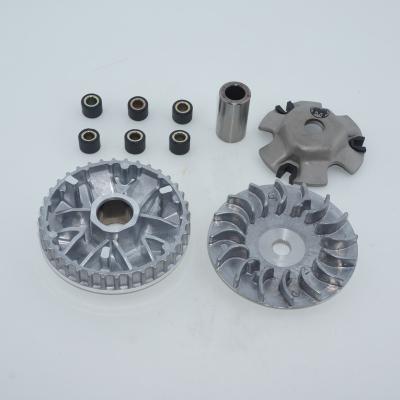 China Aluminum Pulley CVT Clutch Variator Drive Pulley Assembly Motorcycle Clutch Drive Variator Kit for sale