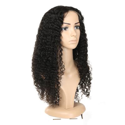 China Hot Selling Water Wave Brazilian Hair Wigs Non Lace Front Bob Wigs Curly Curly Hair Wigs For Black Women for sale