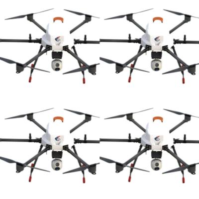 China Veículo aéreo sem piloto de seis rotores em rede, drones aéreos multiuso à venda