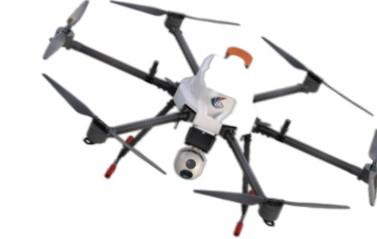 China Drone de controle remoto sem fio multiuso com seis rotores 10m/s velocidade máxima à venda