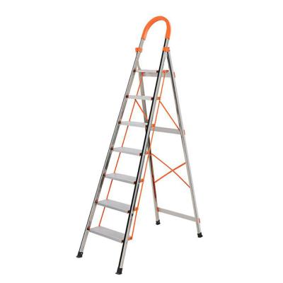 China Folding Ladders Step Steel Industrial Convertible Folding Ladder Frame Scaffolding Chair Combination Cast Iron Manhole 4Step Penthouse for sale