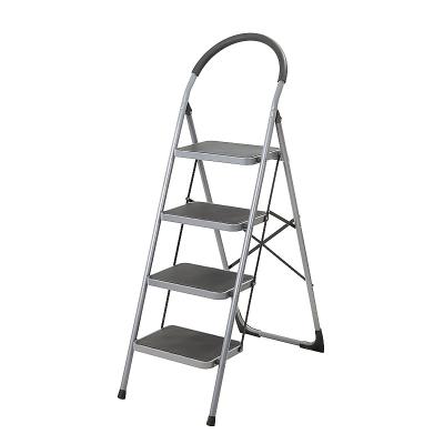 China High Quality Safety And Durable 5 Steps Iron Folding Ladders Step Ladder for sale