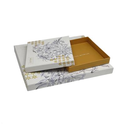 China Biodegradable Snack Cosmetics Wash Storage Paper Box Container For Silk Gift for sale