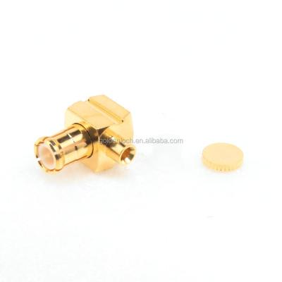 China MCX Right Angle Connector Solder Socket For RG405 .085 400-1182A3-28-50 for sale