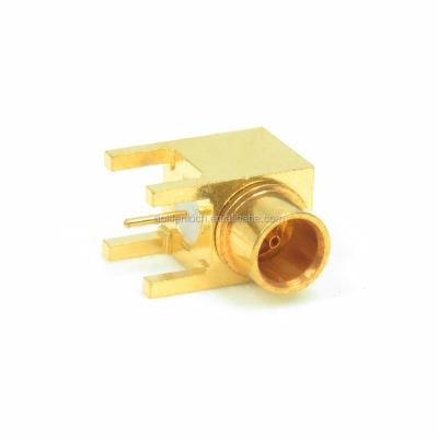 China MCX Right Angle Mount 75 Ohm PCB Jack 400-6252S5-75 for sale