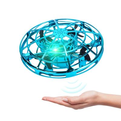 China Fashion UFO Headless Flying Ball Toys, Defying Gravity Suspension Helicopter Manually Operated Toy, Infrared Induction Interactive Drone for sale