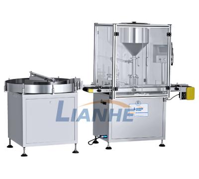 China Automatic Liquid Shampoo-Cream Bottle Filling Beverage Capping Labeling Machine Line for sale