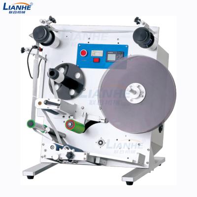 China food round bottle manual labeler labeling machine/semi automatic labeling machine for sale