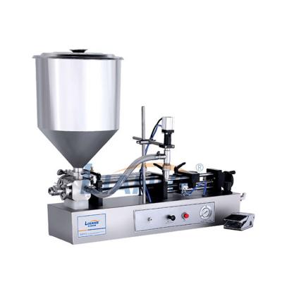 China Semi-automatic Cosmetic/Cream/Lotion Liquid Ice Cream Filling Machine Low Viscosity Honey Filling Machine for sale