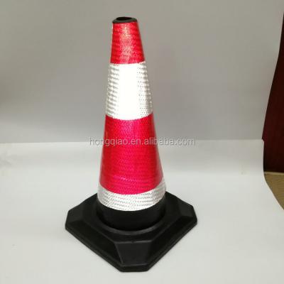 China 700mm Road Traffic Reflective Heavy Duty Rubber Cones LZ-110 for sale