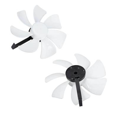 China Explosion Proof Mini Plastic Motor Cooling Small Crawler Fan 7 Blades In Fan Parts for sale