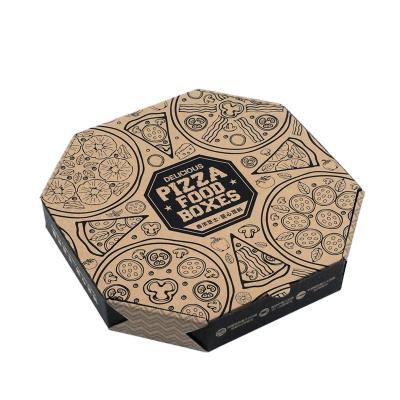 China Printed Biodegradable Packaging Boxes Take Out Pizza Large Size Delivery Packing Box for sale