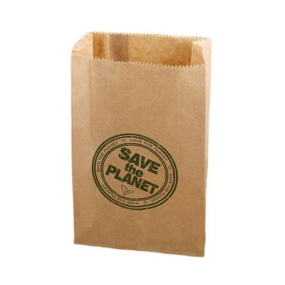 China Print Disposable Biodegradable Eco Friendly Packaging Stand Up Kraft Paper Bags For Food for sale