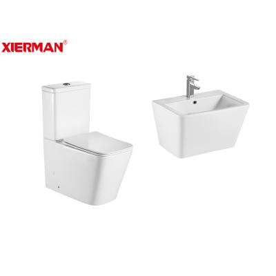 China Factory Wholesale Luxury European Bathroom Ceramic Wall Hung Basin for sale