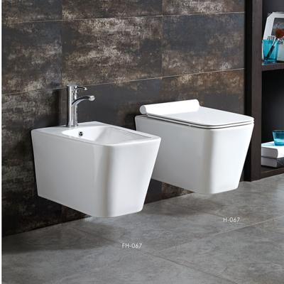 China Modern Hot Selling Luxury Bathroom Sanitary Ware Women Toiletry Modern Wall Hung Bidet for sale