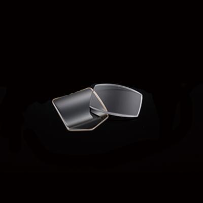 China Optical Use/Watch Aspherical Single Cylinder Plano Leaf Sapphire Crystals Optical Lens Window Convex Watch Glass for sale