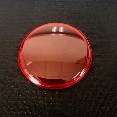 China Watch/Sapphire Crystal Optical Lens Watch Glass shiny red 31.5mm optical box shape for sale