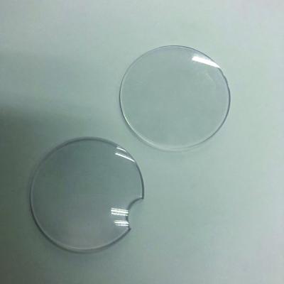 China Optical Industries / Customized Cemented Glass Lens Dome Crystal Sapphire Sheet Watch Glass Optical Double Window Watch for sale