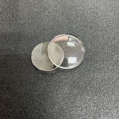 China Optical Use Customized 14mm Crossdome Transparent Sapphire Lens Watch Glass for sale