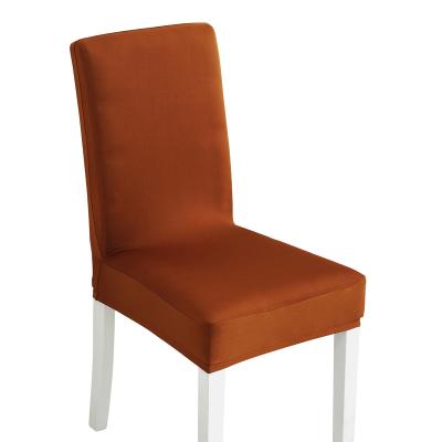 China Wholesale Simple Cheap In Stock Spandex Dining Chair Cover Stretch for sale