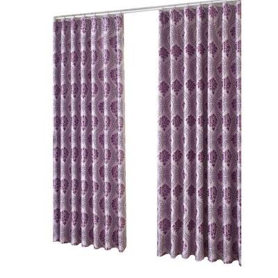 China Nordic Single Size Insulation Cotton Vertical Shading Perforated Curtain Fabric High Customized Blackout for sale