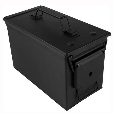 China Maxinun Metal Ammo Can 30/50 Cal, Waterproof Ammo Storage Box, Army Military Solid Containers Steel Case W325x H220 x H220 mm for sale