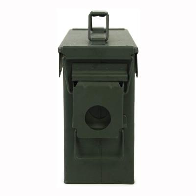 China Maxinun Metal Ammo Can 30/50 Cal, Waterproof Ammo Storage Box, Army Military Solid Containers Steel Case W325x H220 x H220 mm for sale