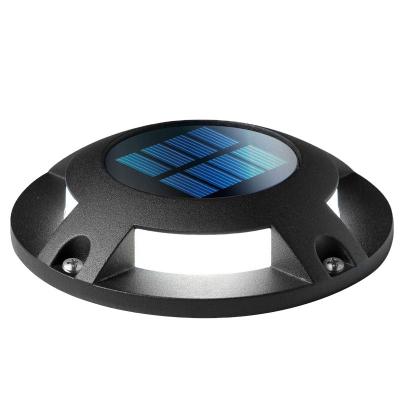 China ROUTE Solar Driveway Lights 2 Packs, 2 Color Modes Dock Lights Marine Outdoor Waterproof Light for sale