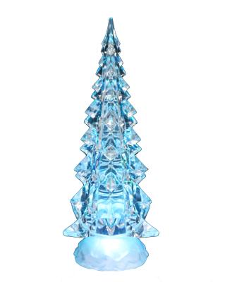 China Xmas Christmas Supplies Decoration Acrylic Tree LED Crystal Any Holiday Home Decor ACRYLIC Clear Water Indoor Globe for sale