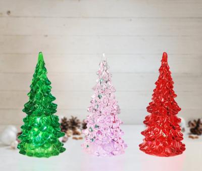 China Hot Sale Acrylic Clear Popular Home Christmas Decor Decoration Acrylic Tree for sale