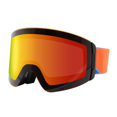 China Custom Brand Detachable Winter Anti Radiasion Custom Kayak Gozlugu Ski Goggles from Manyetikli Gozluk for sale