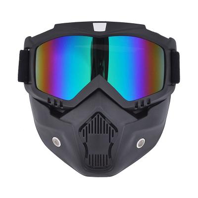 China Polarized Custom Brand Dirt Bike Off Road Motocross Racing Bike Bicycle Goggles Fashionable Mask for sale