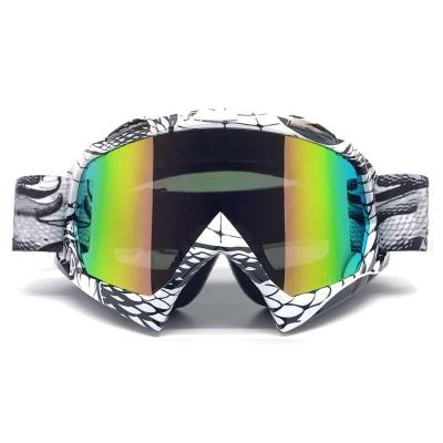 China Motorcycle Goggles Helmet Cross Country Eyewear Helmet Polarized Offroad Goggles for sale