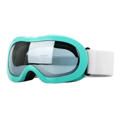 China Panchromatic Frame Double-Layer Polarized Spherical Reinforced Lens Ski Goggles Kids Children for sale