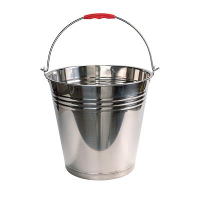 China 410/201 stainless steel wine cooler china supplier china 410/201 stainless steel ice bucket shape conical bucket for sale