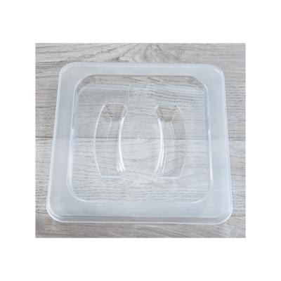 China Wholesale High Quality Cheap Clear Plastic Food Storage Boxes Bins Lid For Square Storage Bin 17.5*11Cm/17.5*16Cm/26.5*17Cm/32.5*17.5Cm/32.5*26.5Cm for sale