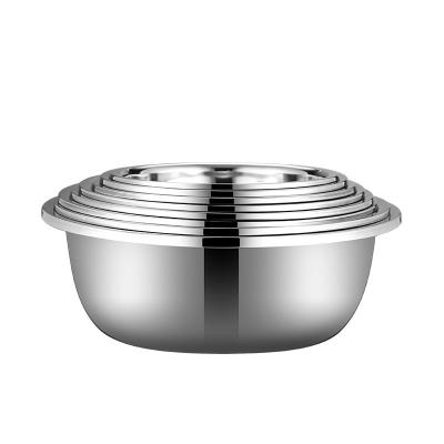 China Modern Factory Direct China Step Up Bowl Basin Various Sizes Wide Stainless Steel Quality Wash Basin for sale