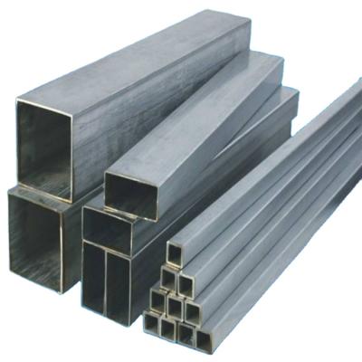 China Making pipes ASTM Q235 S235JR square pipes gi pipe rectangle cavity section RHS pre-galvanized large stock square pipe for sale