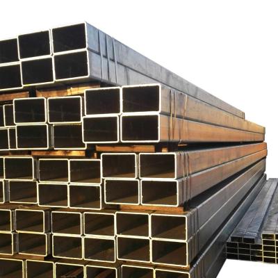 China Rectangular Seamless Steel Pipes And Square Liquid Hollow Steel Section Hot Dip Pipe Tubes for sale