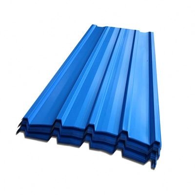 China Factory Buildings Steel Color Coated Metal Cheap Zinc Corrugated Steel Roofing Sheet In Prime Quality for sale