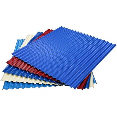 China Corrugated ppgl main panels roof factory buildings metal sheet metal sheet ppgi color coated galvanized steel roof for sale