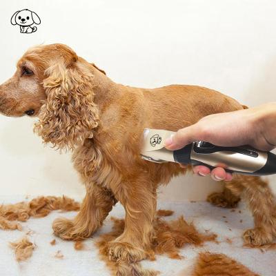 China Viable Rechargeable Pet Clipper Remover Low Noise Cutter Grooming Cat Dog Hair Trimmer Electrical Pets Hair Cutting Machine for sale