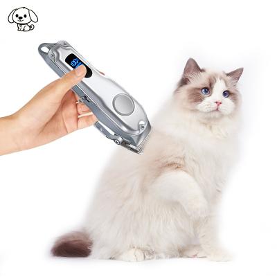 China Factory Price Viable Rechargeable Pet Hair Trimmer Electrical Cat Dog Hair Remover Pets Hair Cutting Machine Dog Groomng Kit for sale