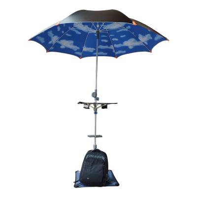 China 2020 Sunshade UV Resistant 7ft Rotatable Window Umbrella Beach Coating Weather Color Outdoor Fishing Umbrella for sale