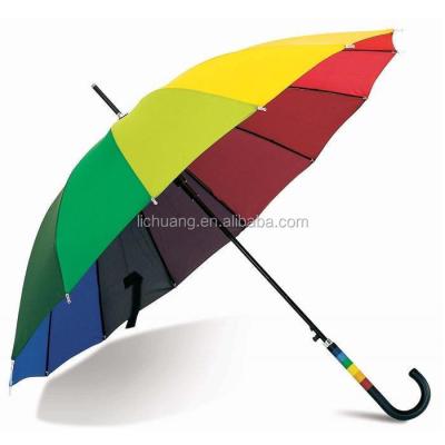 China Umbrella Factory China Factory China Rainbow Best Selling Upright Umbrella for sale