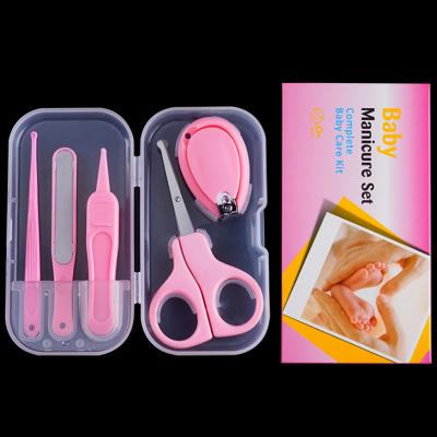 China Ywbeyond 5pcs Baby Health Care Kits Baby Nail Care Set Finger Trimmer Scissors Beauty Nail Set Clippers Baby Manicure Set Gift for sale